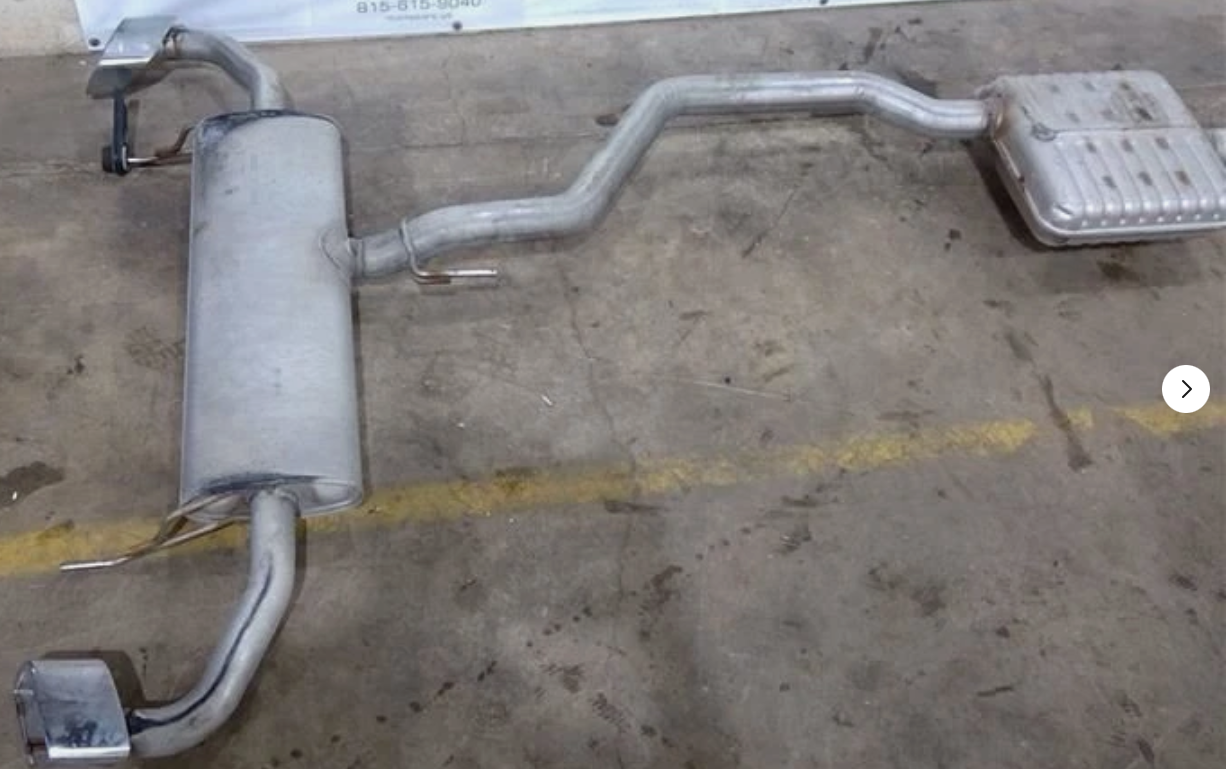 Mofle / Muffler CENTER rear — 2020 CHEVROLET Equinox LT (1LT)